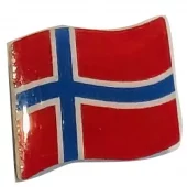 17. mai flagg pin 19 x 10mm
