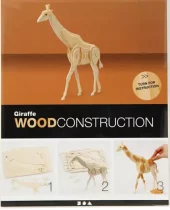 3D konstruksjonsfigur Giraff
