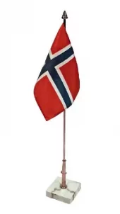 Bordflagg marmorfot