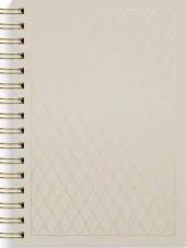 Notatbok spiral BURDE A5 Diamond Patter
