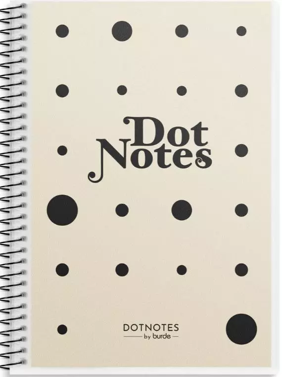 Notatbok BURDE DotNotes A5 spiral