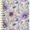 Spiralbok BURDE A5 Flowers lilla