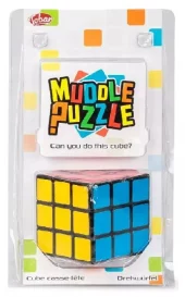 Muddle Puzzle Cube 3x3  Fidget ToyTobar