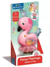 Electronic Rattle Fancy Flamingo CLEMENTONI