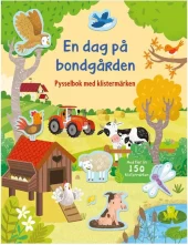 En dag på bondgården: Pysselbok med klistermärken