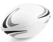 Rugbyball Lomu Lyse grå