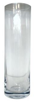 Glassvase 28X8cm