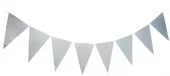 Girlander Banner Joker vimpel sølv 3,6m