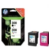 300 Multipakke BK / CL blekk HP