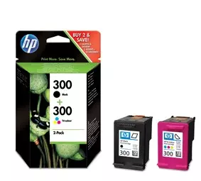 300 Multipakke BK / CL blekk HP