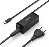 HAMA Notebook Power Supply USB-C GaN 100-240V 5-20V-65W