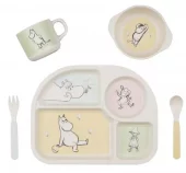 MOOMIN Melamine Mealtime Set Måltidsett 5 Pcs