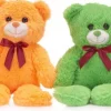 Bamse 32 cm med bånd, 4 ass