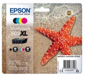 603 XL Blekk Epson T03U 4-farger multipakke