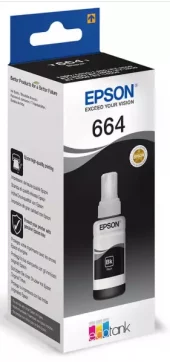 664 BK Blekk Epson sort