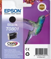 T0801 BK Blekk Epson sort