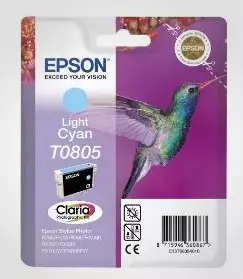 T0805 LC Blekk Epson lyseblå