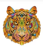 Regnbue-trepuslespill Tiger