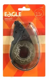 Tapedispenser auto transparent grey
