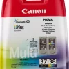 PG-37 + CL-38 Multipakke BK og CL Blekk Canon