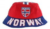Bøttehatt Norge, Bucket Hat med Norsk Flagg