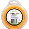 Nylontråd for gresstrimmer - 1,6mm x 15m