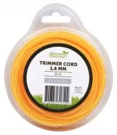 Nylontråd for gresstrimmer - 1,6mm x 15m