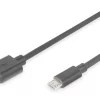 USB-A to Micro-B cable 3 m USB 2.0, Black DIGITUS