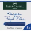 Blekkpatron FABER CASTELL blå (6)