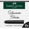 Blekkpatron FABER CASTELL sort (6)