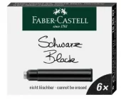 Blekkpatron FABER CASTELL sort (6)