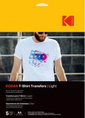 KODAK T-Shirt Transfers Dark A4 x5pcs