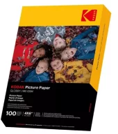 KODAK 10x15cm Glossy Fotopapir 180-m² 100 Ark