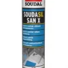 Fugemasse silikon Soudal SanX hvit