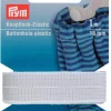 Prym Knappehullstrikk 18mm 1m - Hvit