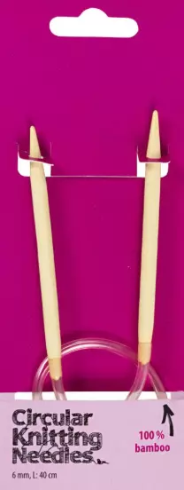 Rundpinne str. 6mm L 40 cm