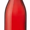 Glassflaske rød 1 liter