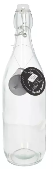 Glassflaske blank 1 liter