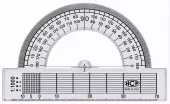 Gradskive plast 180 grader 9,5cm
