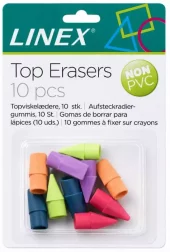 Viskelær Linex blyanttopper 10pk