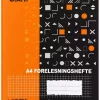 Forelesningshefte A4 Ruter 24 blad