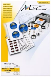 Etiketter Label PCL2 CD Full 118 20 ark Multicom
