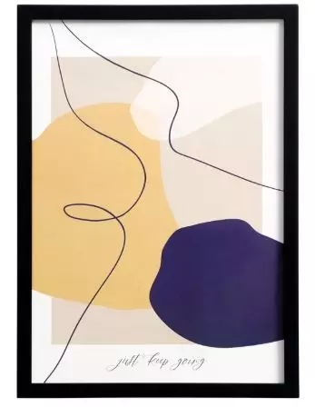 Ramme 21x30cm sort