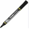 Pentel N850-A Perm.marker rund spiss Sort
