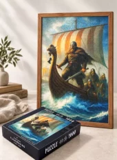 Puslespill, Vikingtokt, 1000 brikker
