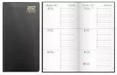 Lommekalender GRIEG Memo 2027 plast sort