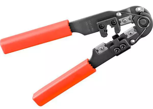 Krympeverktøy for RJ45 - kontakter