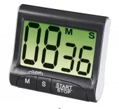 XAVAX Kitchen Timer Digital Black