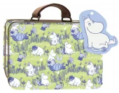 MOOMIN Small Tin Suitcase Green