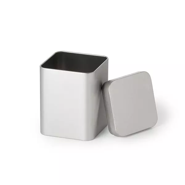 Teboks "solo" sølv , Teboks 100 gram